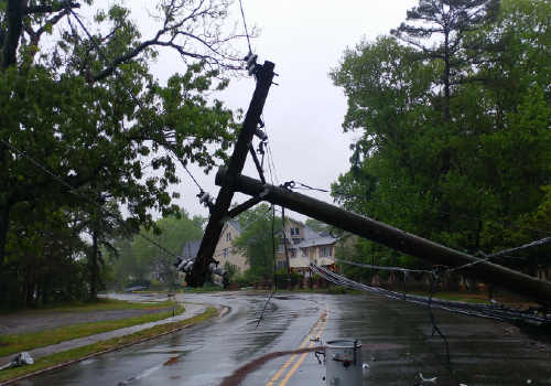 downed line