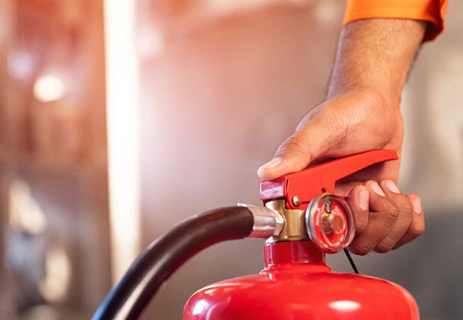 fire extinguisher
