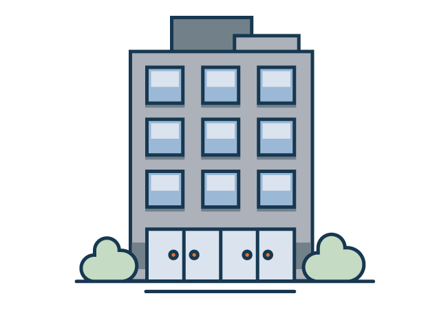 Business Building graphic