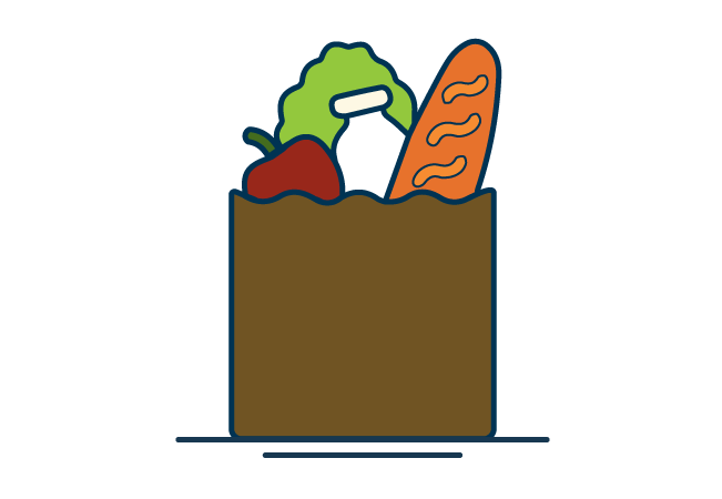Groceries graphic